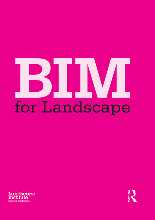 Book cover of BIM for Landscape