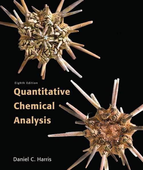 Book cover of Quantitative Chemical Analysis