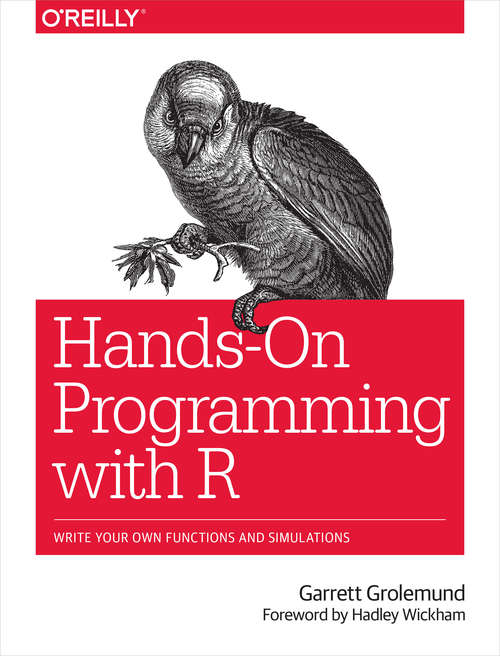 Book cover of Hands-On Programming with R