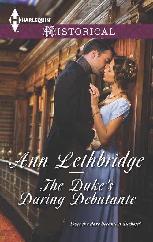 Book cover of The Duke's Daring Debutante