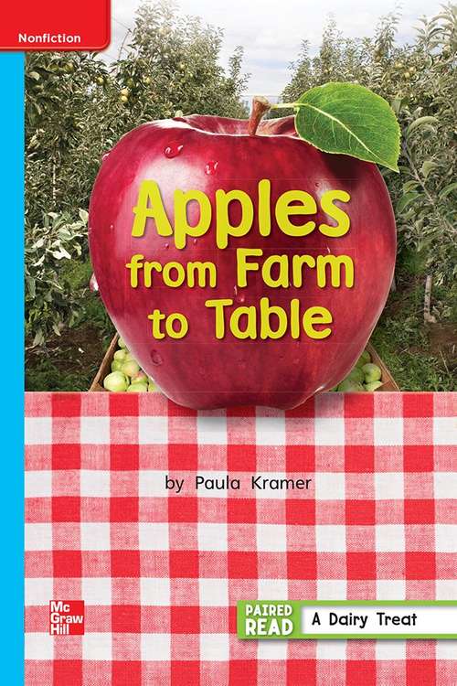 Book cover of Apples from Farm to Table [On Level, Grade 1]