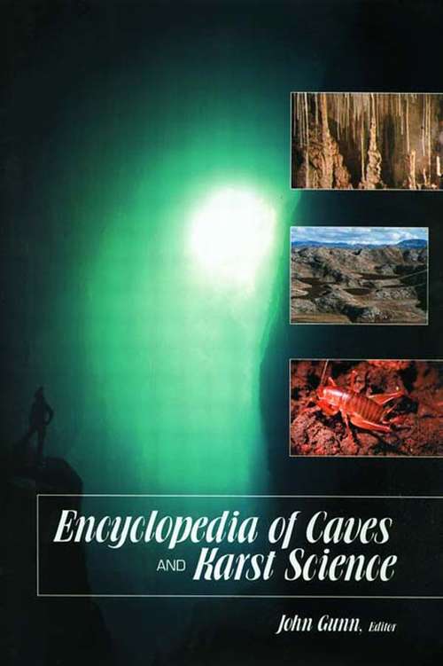Book cover of Encyclopedia of Caves and Karst Science