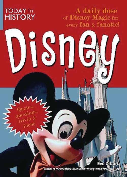 Book cover of Today in History: Disney