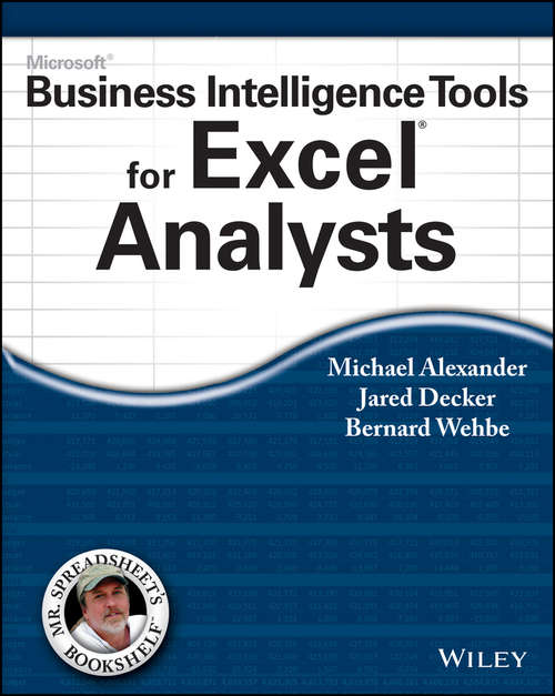 Book cover of Microsoft Business Intelligence Tools for Excel Analysts