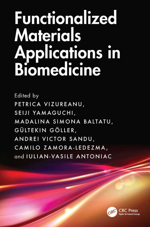 Book cover of Functionalized Materials Applications in Biomedicine (1)