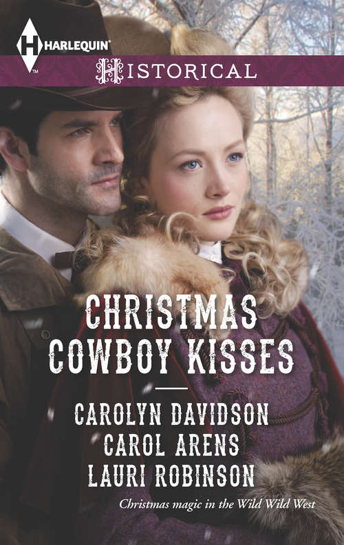 Book cover of Christmas Cowboy Kisses