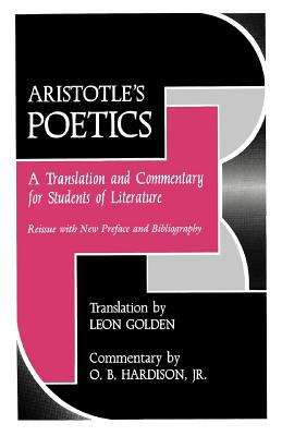 Book cover of Aristotle's Poetics: A Translation and Commentary for Students of Literature
