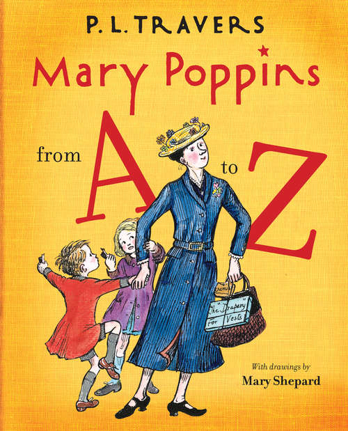 Book cover of Mary Poppins from A to Z