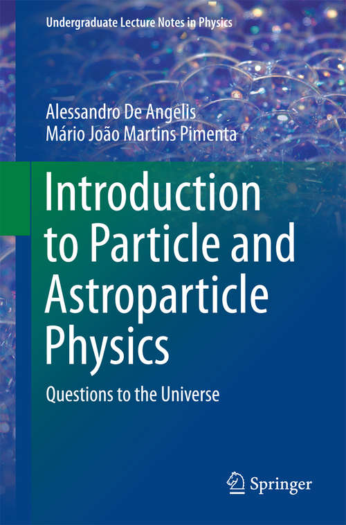 Book cover of Introduction to Particle and Astroparticle Physics