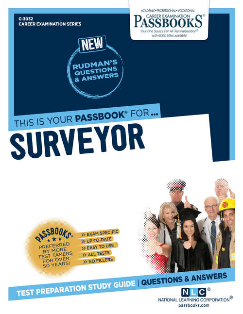 Book cover of Surveyor: Passbooks Study Guide (Career Examination Series: C-3030)