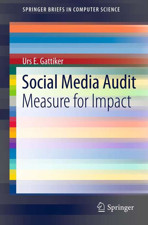Book cover of Social Media Audit