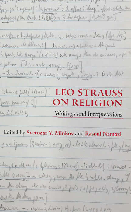 Book cover of Leo Strauss on Religion: Writings and Interpretations (SUNY series in the Thought and Legacy of Leo Strauss)