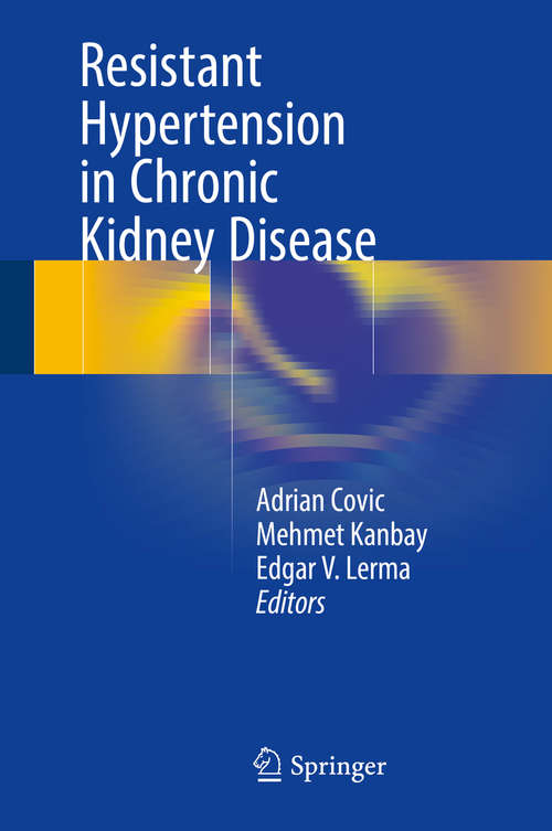 Book cover of Resistant Hypertension in Chronic Kidney Disease