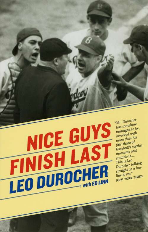 Book cover of Nice Guys Finish Last