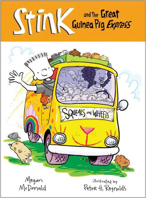 Book cover of Stink and the Great Guinea Pig Express (Stink #4)