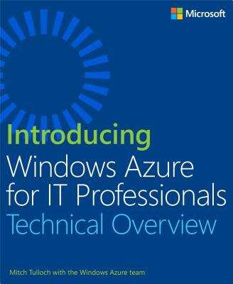 Book cover of Introducing Windows Azure for IT Professionals