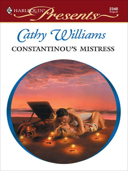 Book cover of Constantinou's Mistress (The Greek Tycoons)