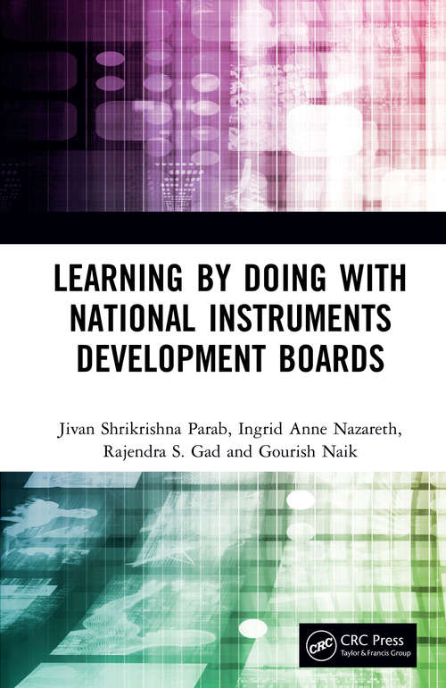 Book cover of Learning by Doing with National Instruments Development Boards