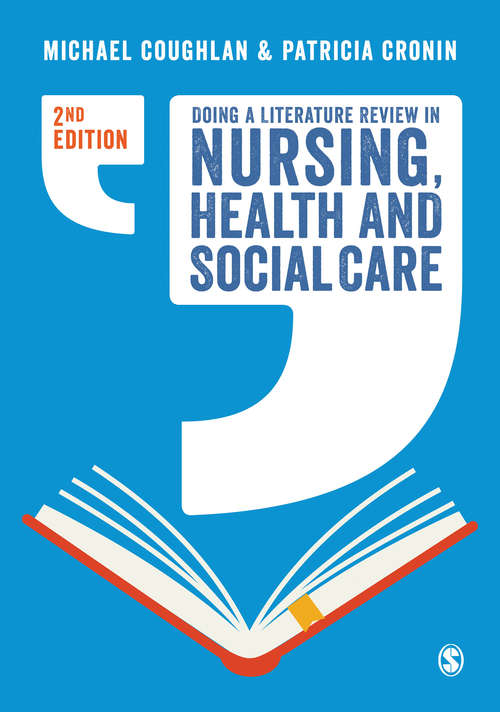 Book cover of Doing a Literature Review in Nursing, Health and Social Care