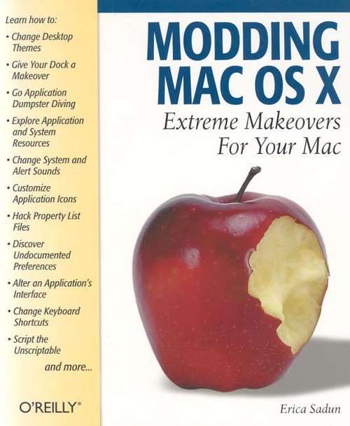 Book cover of Modding Mac OS X