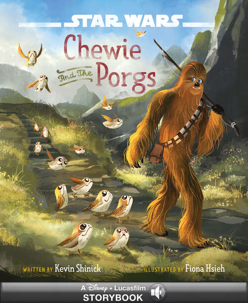 Book cover of Star Wars: The Last Jedi: Chewie and the Porgs