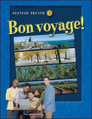 Book cover of Bon Voyage! Glencoe French 3