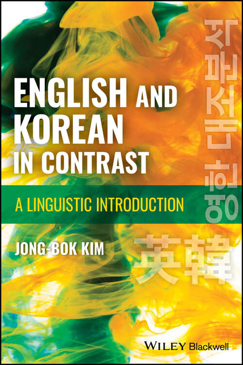 Book cover of English and Korean in Contrast: A Linguistic Introduction