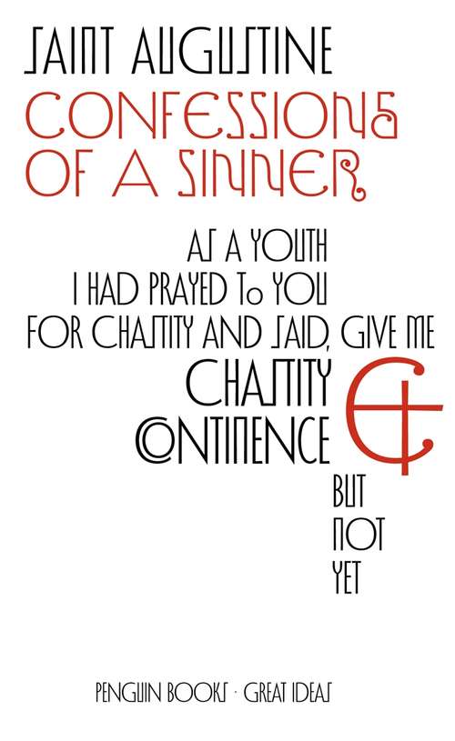 Book cover of Confessions of a Sinner (Penguin Great Ideas)