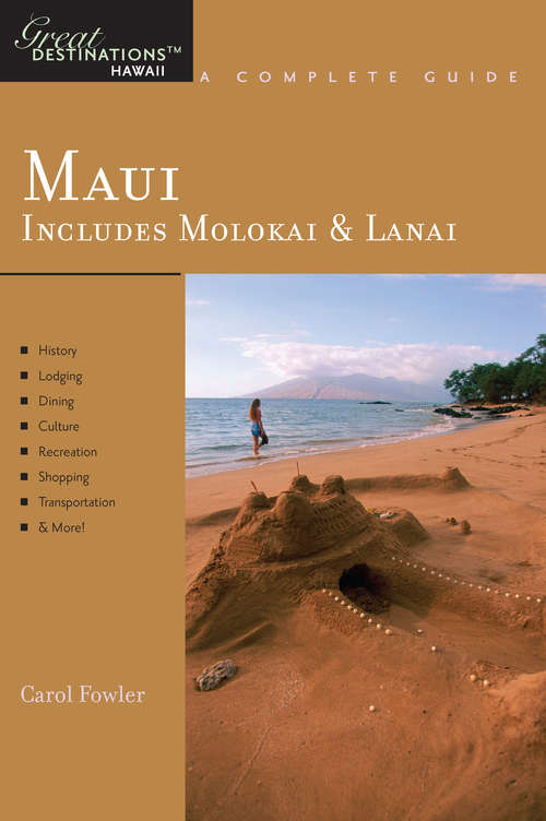 Book cover of Explorer's Guide Maui: Includes Molokai And Lanai: A Complete Guide
