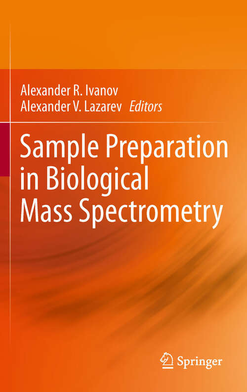 Book cover of Sample Preparation in Biological Mass Spectrometry