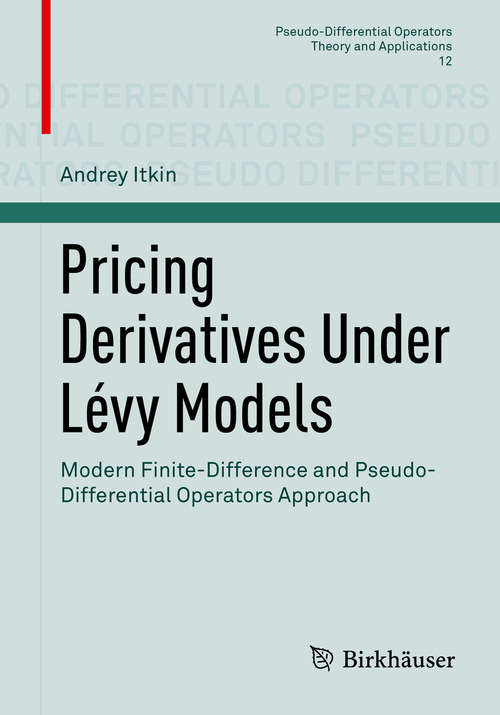 Book cover of Pricing Derivatives Under Lévy Models