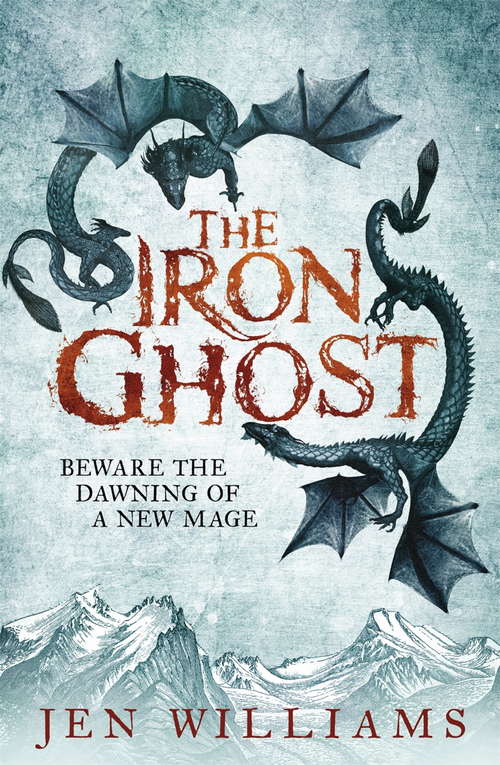 Book cover of The Iron Ghost (Copper Cat Trilogy #2)
