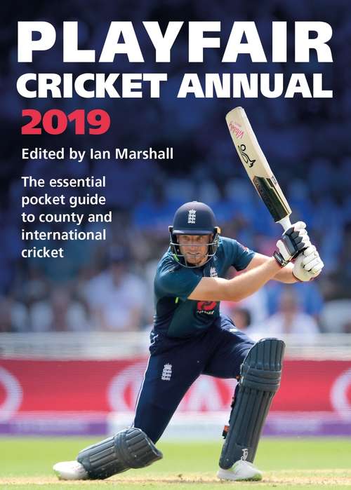 Book cover of Playfair Cricket Annual 2019