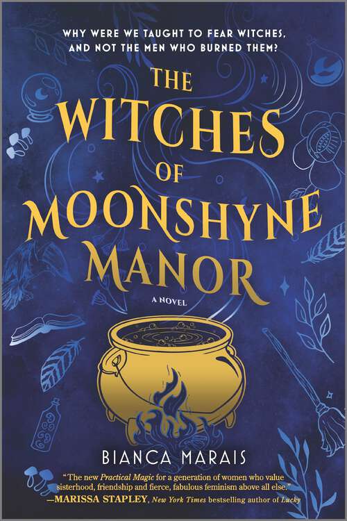 Book cover of The Witches of Moonshyne Manor: A Halloween novel (Original)