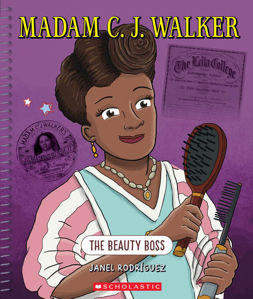 Book cover of Madam C. J. Walker: The Beauty Boss (Bright Minds)