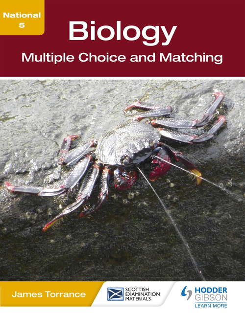 Book cover of National 5 Biology: Multiple Choice and Matching