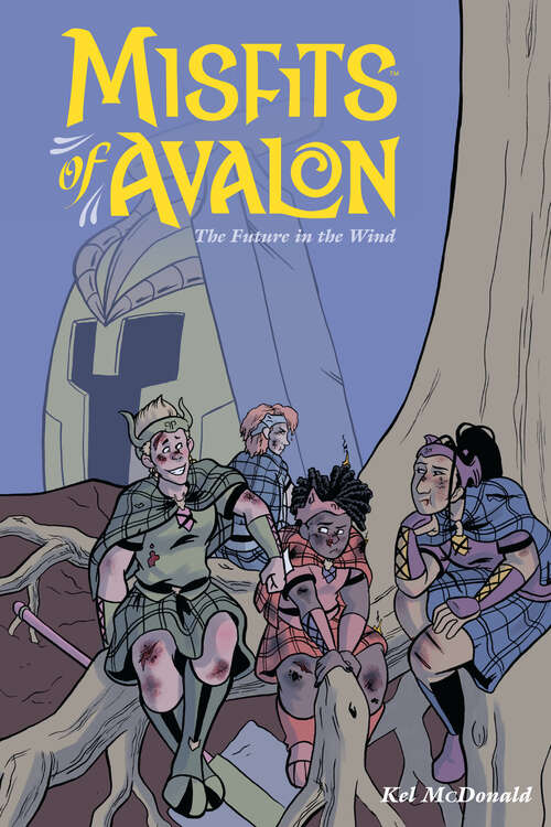Book cover of Misfits of Avalon Volume 3: The Future in the Wind