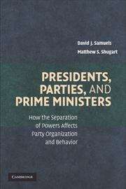 Book cover of Presidents, Parties, and Prime Ministers