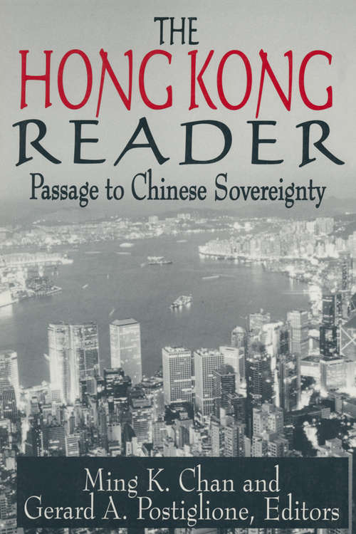 The Hong Kong Reader: Passage to Chinese Sovereignty