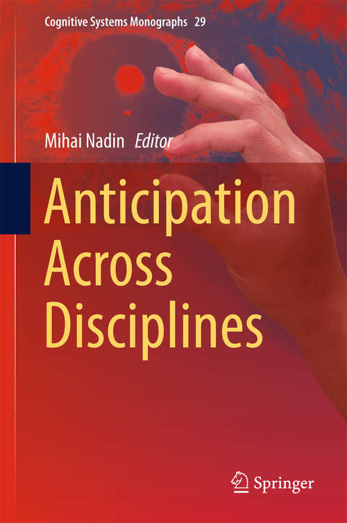 Book cover of Anticipation Across Disciplines
