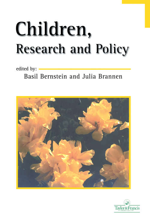 Children, Research And Policy: Research And Policy