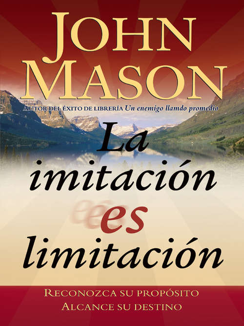 Book cover of La imitación es limitación