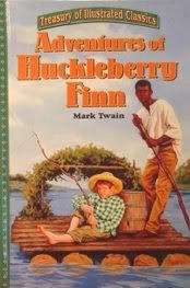Book cover of The Adventures of Huckleberry Finn (Adapted Classic)
