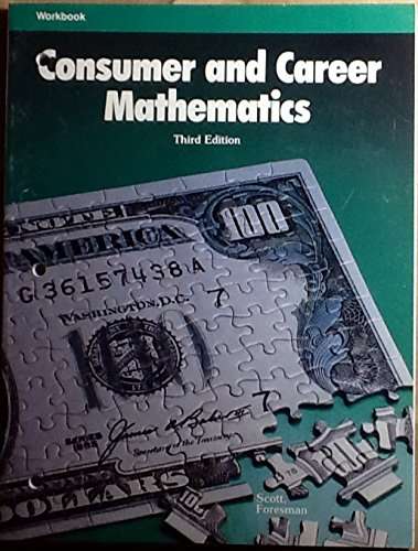 Book cover of Consumer and Career Mathematics Workbook (3rd Edition)
