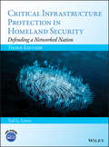 Critical Infrastructure Protection in Homeland Security: Defending a Networked Nation