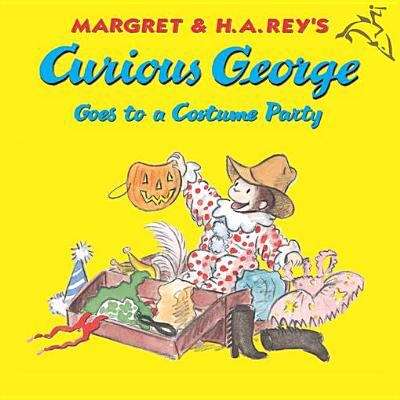 Book cover of Curious George Goes to a Costume Party