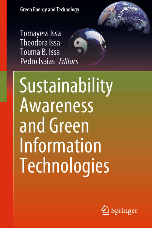 Sustainability Awareness and Green Information Technologies (Green Energy and Technology)