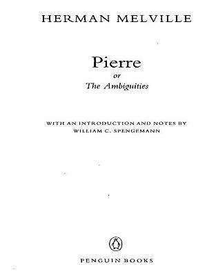 Book cover of Pierre