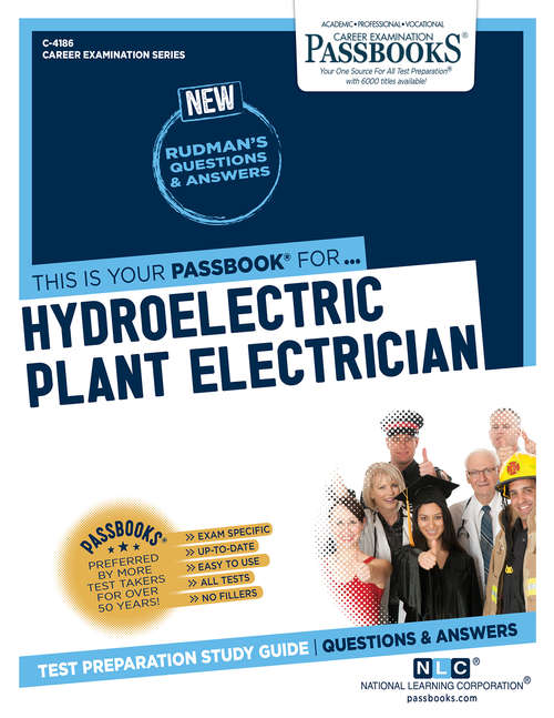 Book cover of Hydroelectric Plant Electrician: Passbooks Study Guide (Career Examination Series)