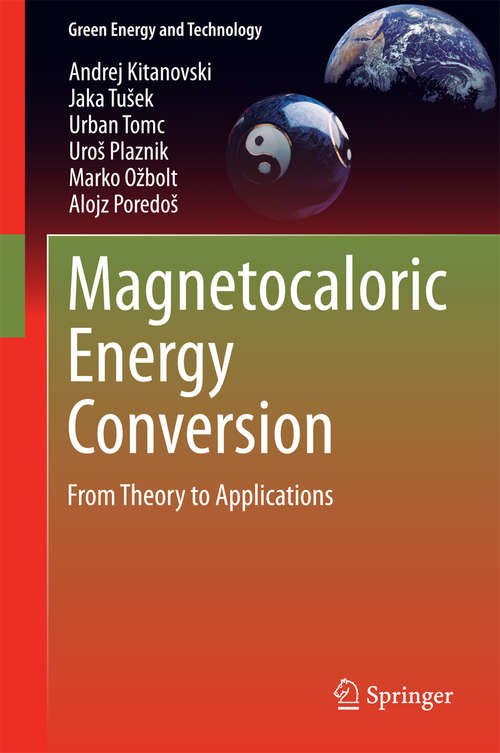Book cover of Magnetocaloric Energy Conversion